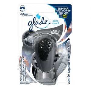 Glade Car Auto Sport Carro Novo Aparelho 7ML