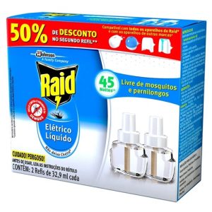 Raid 45 Noites Refil 32,9ML Promo. c/25% Desc no 2º