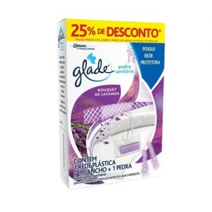 Glade Pedra Sanitária Lavanda 25G Promo. 25% Desc.