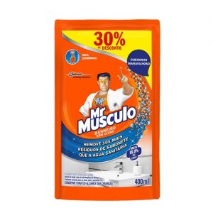 Mr Músculo Banheiro Sachê 400ML Promo. 30% Desc.