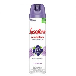 Lysoform Aerossol  Lavanda 360ML - SC Johnson
