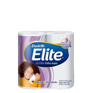 Papel Higiênico Elite Folha Dupla 30M - FD c/16 UND
