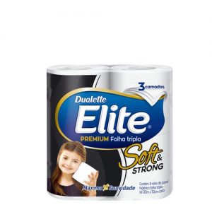 Papel Higiênico Elite Folha Tripla 20M - FD c/16 UND