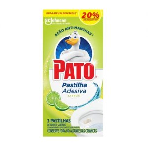 Pato Pastilha Adesiva Citrus Promo. 20% Desc. Dp c/8un