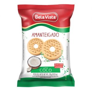 Amanteigados Coco 310Gr - CX c/20 UND
