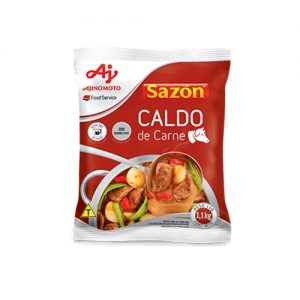 Caldo Sazón Profissional Carne - Pacote 1,1Kg