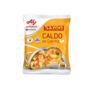 Caldo Sazón Profissional Sabor Galinha  - Pacote 1,1Kg
