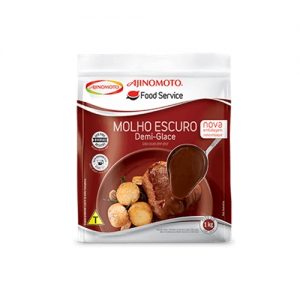 Molho  Escuro Demi-Glace - Pacote 1Kg
