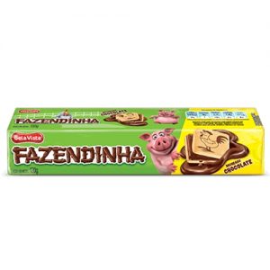 Fazendinha Recheado Chocolate 130Gr - CX c/40 UND