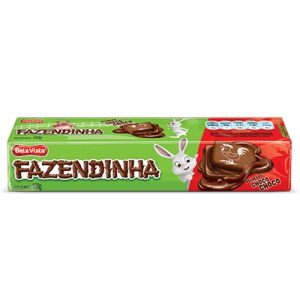 Fazendinha Recheado Choc/Choc 130Gr - CX c/40 UND