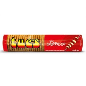 Tuc´S Biscoito Sabor Churrasco 100Gr - CX c/30 UND