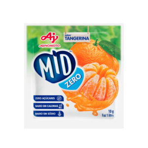 MID Zero Refresco em Pó Tangerina 10Gr - Display c/15und