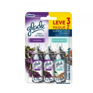 Glade T&F Lavanda Rf 12ML - Promo. Leve3/Pague2