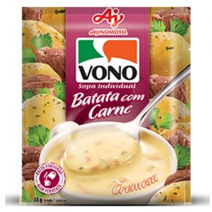 Sopa Vono Batata Com Carne 18Gr - Display c/23und