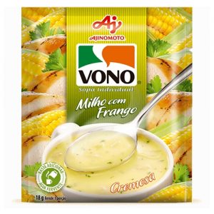 Sopa Vono Milho c/ Frango 18Gr - Display c/23und
