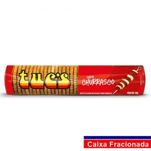 Tuc´S Biscoito Sabor Churrasco 100Gr - CX c/15 UND