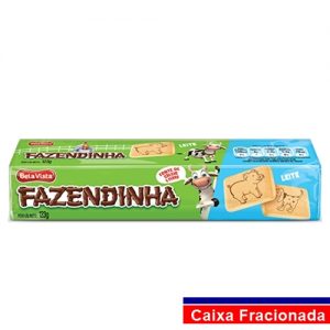 Fazendinha Sem Recheio Leite 123Gr - CX c/10 UND