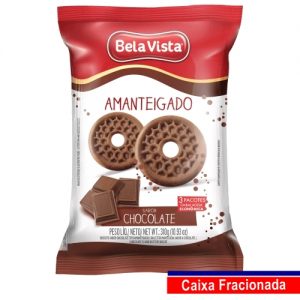 Amanteigados Sabor Chocolate 310Gr - CX c/10 UND