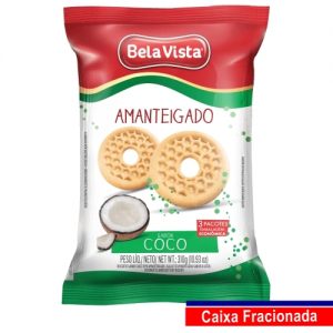 Amanteigados Sabor Coco 310Gr - CX c/10 UND