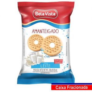 Amanteigados Sabor Leite 310Gr - CX c/10 UND