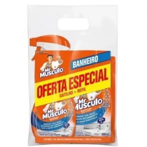 Mr Músculo Banheiro Aparelho+Refil Promo. 5em1