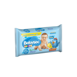 Toalha Umedecida BABYSEC c/92 Toalhas - CX c/12 UND