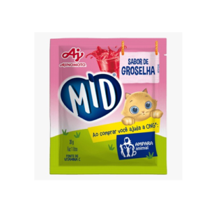 Mid Refresco Groselha 20Gr - Display c/15und
