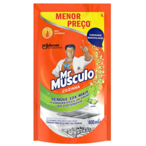 Mr Músculo Cozinha Limão Sache 400ML