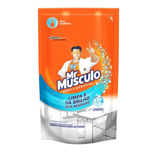 Mr Músculo Limpa Vidros Sache 400ML 