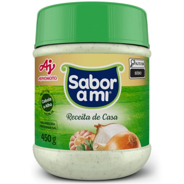 Sabor Ami Receita De Casa s/ Pimenta - Pote 450Gr