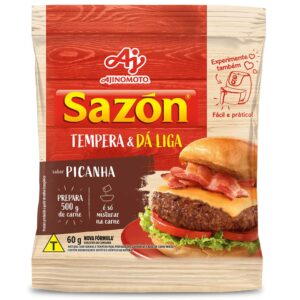 Sazón Tempera e Dá Liga Picanha 60Gr - Display c/12und