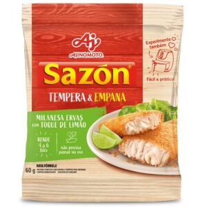 Sazón Tempera e Empana Ervas c/ Limão 60Gr - Display c/12und