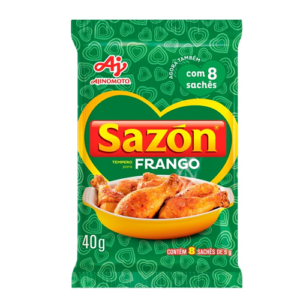 Sazón Sabor Frango 40Gr -  Pct c/ 8|Sachês|5Gr