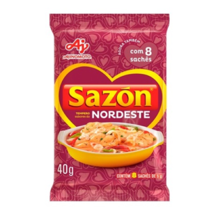 Sazón Sabor Nordeste 40Gr - Pct c/ 8|Sachês|5Gr