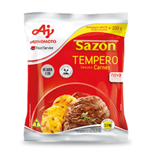 SAZÓN Tempero Prof. Vermelho (Carnes) - Bag 1,100Gr