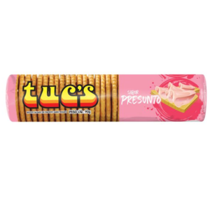 Tuc´S Biscoito Sabor Presunto 100Gr - CX c/15 UND