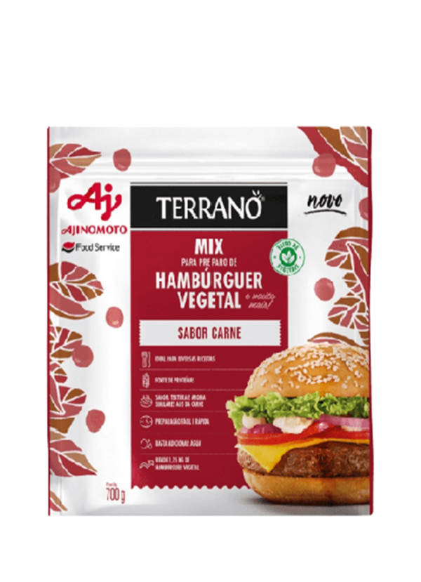 MIX Preparo Hamburguer Vegetal Sabor Carne - 700Gr