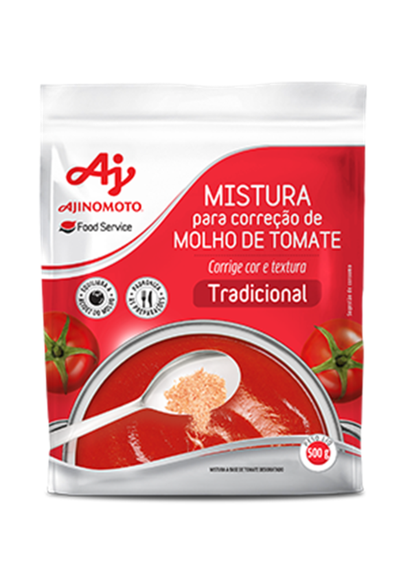 Mistura p/ Correção Molho de Tomate Tradicional - 500Gr