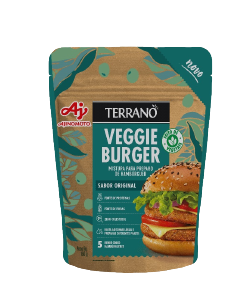 Mistura p/ Hamburguer sabor Original - Terrano Veggie Burger 160Gr