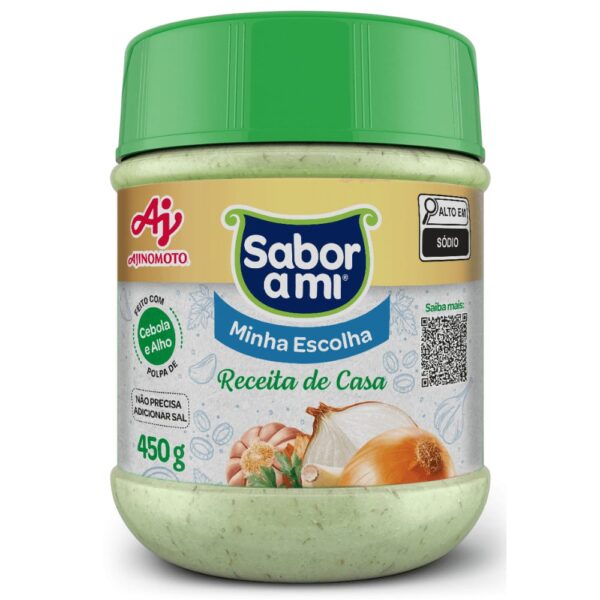 Sabor Ami Receita De Casa s/ Pimenta (Minha Escolha) - Pote 450Gr